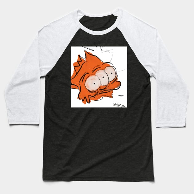 Blinky Baseball T-Shirt by KrissyPooh